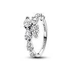 Pandora Glittrande Ring med Fyra Stenar
