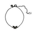 CU Jewellery Butterfly Bracelet Black