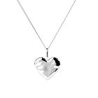 Emma Israelsson Organic Heart Necklace Silver