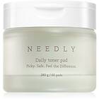 Daily NEEDLY Toner Pad Exfolierande bomullsrondeller För fet och problematisk hu