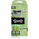 Wilkinson Sword Xtreme 3 Eco Green Engångsrakhyvlar för män 4 st. male