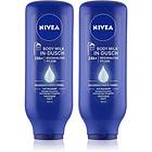 Nivea 24h Duschmjölk för kroppen (Ekonomiförpackning) 2x400ml female