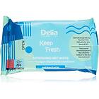 Delia Cosmetics Keep Fresh Antibacterial Uppfriskande våtservetter 15 st. female