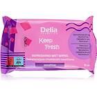 Delia Cosmetics Keep Fresh Sensitive Uppfriskande våtservetter 15 st. female
