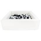 PQP Bollhav Eco-Läder Med 200 Bollar Vit/Vit Bollhav