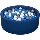 PQP Bollhav Med 450 Bollar Navy Svart, Vit Och Silver Bollhav