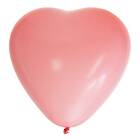 Hjärtballonger Rosa 8-pack