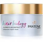 Pantene Hair Biology Cleanse & Reconstruct Hårmask För fett hår 160ml female