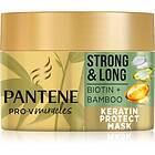 Pantene Strong & Long Biotin Bamboo Återställande mask Mot håravfall 160ml female