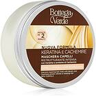 Bottega Verde Keratin & Cashmere Reparerande mask för skadat hår 200ml female