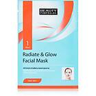 Beauty Formulas Clear Skin Radiate & Glow Blekande ansiktsmask för att regenerera hyn 1 st. female