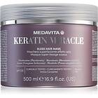 Medavita Keratin Miracle Sleek Hair Mask Fuktgivande och mildrande mask 500ml fe