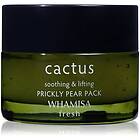 Whamisa Cactus Prickly Pear Pack Återfuktande gel-mask Intensivt återställande och hudstretchning 30g female