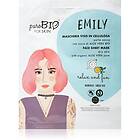 puroBIO Cosmetics Emily Relax and Fun Fuktgivande arkmask för ansiktet Med aloe 