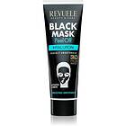 Revuele Black Mask Peel Off Hyaluron Renande peeling–off-mask med aktivt kol 80ml female