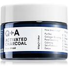 Q+A Q+A Activated Charcoal Avgiftande hudmask med aktivt kol 50g female