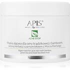 Apis Natural Cosmetics Acne-Stop Professional rengörande och mjukgörande mask För fet aknebenägen hud 100g unisex