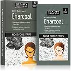 Beauty Formulas Charcoal Rengöringsremsa för pormaskar 6 st. unisex