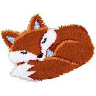 Broderikit Ryamatta Sleeping Fox 55 x 46 cm Vervaco