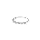 CU Jewellery Two Stone Ring Silver