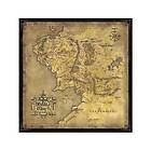 Puslespill 1000 brikker LOTR- Middle-earth Map