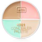 Wibo 4in1 Concealer Palette Mini Concealer-palett 15g