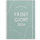 Burde: Kalender 2024 Få det gjort grön