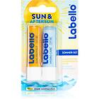 Labello Sun & Aftersun Lip Balm Stick 2-pack