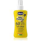 Chicco Baby Moments Sun Solspray för barn SPF 50+ 0 m+ 150ml unisex