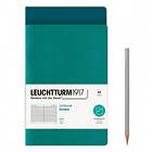 Leuchtturm Jottbook Leuchttrum 1917 A5 2-pack linjerad grön/grön