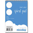 Niceday Spiralblock A6 100 blad linjerat