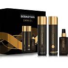 Sebastian Professional Dark Oil Presentförpackning (för glansigt och mjukt hår) 3 st. female