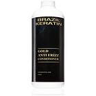 Brazil Keratin Gold Anti Frizz Conditioner Regenererande Conditioner För ostyrigt och krulligt hår 550ml female