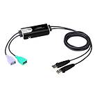 Aten Cs62km 2-port Usb Boundless Cable Km Switch