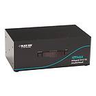 Black Box Kvm Switch Dual Dvi-d Dl Audio Usb 2,0 4-port