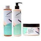 Brave. New. Hair. 3-pacKeratin Schampoo Conditioner Mask