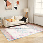 vidaXL Teppe tvättbar flerfärgad 160x230 cm halkfri 136600