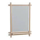 Rowico Home Milford spegel med hylla Vitpigmenterad ek 74 x 52 cm