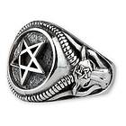 Etnox Celtic pentagram ring i silver