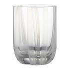 Normann Copenhagen Stripe glas 39 cl White Stripes