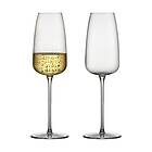Lyngby Lasi Veneto champagne 36 cl 2-pack Clear