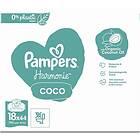Pampers Harmonie Coconut Pure Våtservetter för barn 44x18 ks unisex