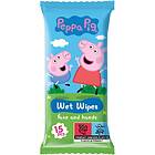 Peppa Pig Wet Wipes Våtservetter för barn 15 st. unisex