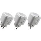 Prokord Smart Home Wifi Socket 16a 3-pack