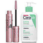 Maybelline CeraVe Foaming Cleanser and Sky High Mascara Duo for Oily Skin
