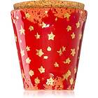 Scented Candle Wax Design Stars Bordeaux 8 cm unisex