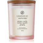 Chesapeake Bay Candle Mind & Body Stillness Purity scented Candle 250g