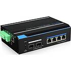 DirekTronik 6-port Industrial Switch Poe 60w