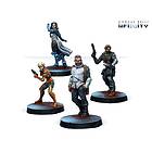 Infinity RPG Miniature: Agents of the Human Sphere. RPG Characters Set