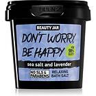 Beauty Jar Don't Worry, Be Happy Avslappnande badsalt Med lavendeldoft 150g female